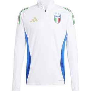 Adidas Italy 23/24 Half Zip Sweatshirt Training Wit L