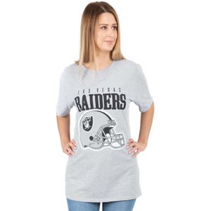 NFL Dames/Dames Las Vegas Raiders T-shirt (L) (Grijs/Zwart)
