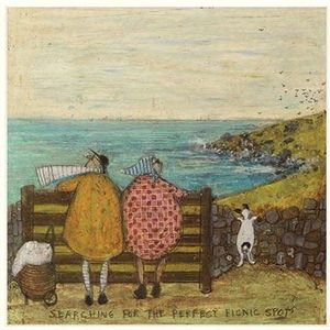 Sam Toft Searching For The Perfect Picnic Spot Print