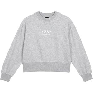 Umbro Dames/Dames Core Boxy Sweatshirt (XL) (Grijs gemêleerd/wit)