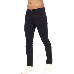 Crosshatch Heren Lampoons Slim Jeans (38R) (Zwart)