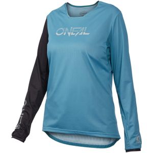 O'Neal Oneal Element Fr hybride fietsshirt D T-shirt, blauw/zwart, L unisex-volwassene
