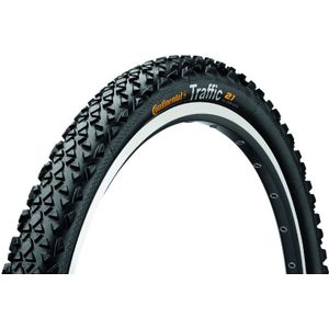 Continental buitenband Traffic - MTB Draadband 26x2.10 Zwart