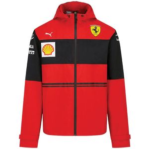 2022 Ferrari Mens Rain Jacket (Red)