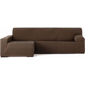 Hoes voor chaise longue met lange armleuning links Eysa TROYA Bruin 170 x 110 x 310 cm