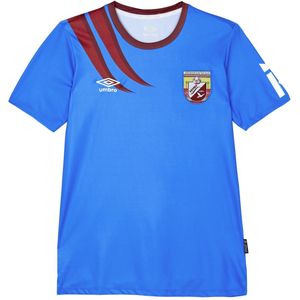 Umbro Heren 22/23 Hadiya Hossana FC Thuisshirt (XL) (Blauw/Klaret Rood)