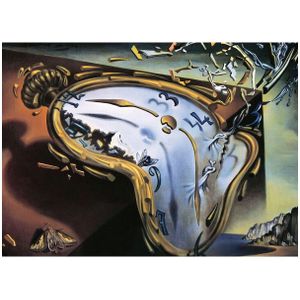 Puzzel Eurographics - Salvador Dali: Smeltende klokken, 1000 stukjes