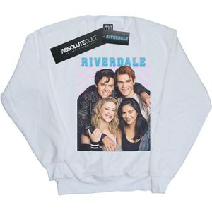 Riverdale Dames/Dames Groepsfoto Sweatshirt (L) (Wit)