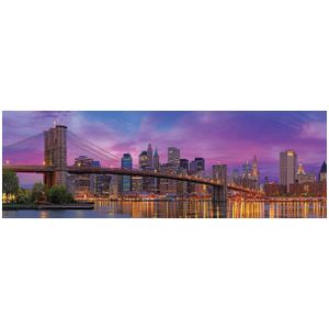 Eurographics panoramische puzzel - Brooklyn Bridge, New York, 1000 stukjes