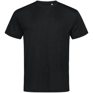 Absolute Apparel - Stedman Heren Actieve Katoen Touch T-Shirt (XL) (Zwart)