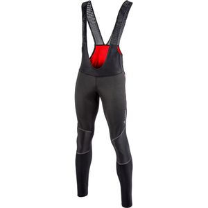 Loeffler fietsbroek lang M Bike Bib Tights WS zonder zeem voor heren - Zwart