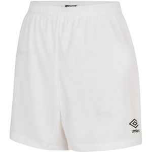 Umbro Dames/Dames Club Logo Shorts (XS) (Wit)