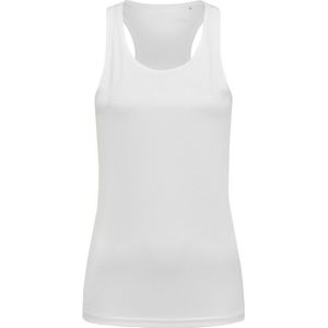 Stedman Vrouwen/dames Actief Poly Mouwloos Sportvest (M) (Wit)