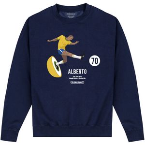 Subbuteo Volwassen uniseks Alberto Sweatshirt (XL) (Marine)