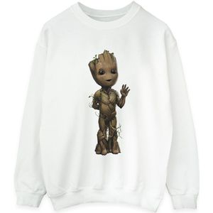 Marvel Heren I Am Groot Wave Pose Sweatshirt (XXL) (Wit)