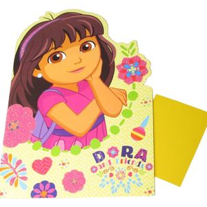 Dora And Friends Birthday Greetings Card