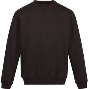 Regatta Heren Pro Crew Neck Sweatshirt (XL) (Zwart)
