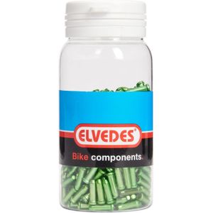 Elvedes antirafeldopjes 2,3mm groen (500x) alum. ELV2012016