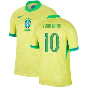 2024-2025 Brazil Home Shirt (Your Name)