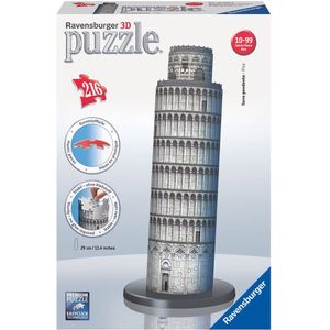 3D Puzzel Toren Van Pisa (216 stuks, bouwwerk thema)