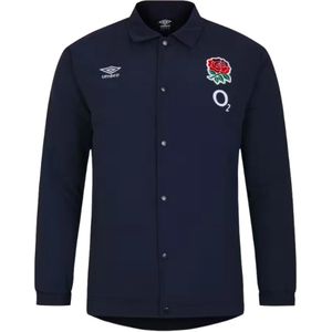 2023-2024 England Rugby Coach Jacket (Navy Blazer)