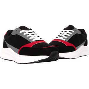 Archive Design Studios Heren Runner Trainers (43 EU) (Rood)