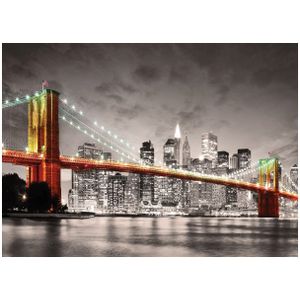 Puzzel Eurographics - New York City Brooklyn Bridge, 1000 stukjes