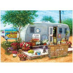Puzzel 500 stukjes XXL - Janet Kruskamp: Honing te koop