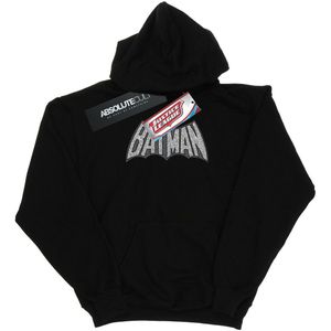 DC Comics Girls Batman Retro Crackle Logo Hoodie