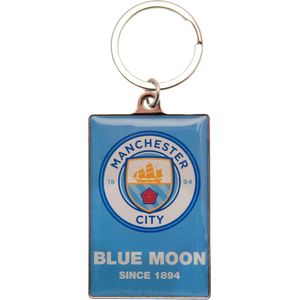 Taylors - Manchester City FC Luxe Sleutelhanger  (Blauw)