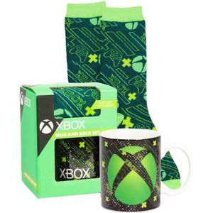 Xbox Set kinder-/kinderlogomokken en -sokken  (Groen)