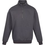 Regatta Heren Pro Quarter Zip Sweatshirt (M) (Afdichting Grijs)