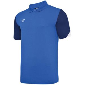 Umbro Kinder/Kinder Total Training Poloshirt (158) (Koningsblauw/Donkerblauw/Navy/Wit)