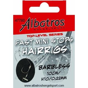 Albatros Toplevel Fast Mini Stops Barbless 40cm H14/0,18mm