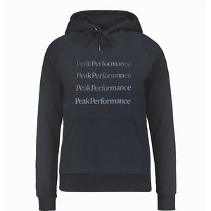 Peak Performance - Ground Hood Women - Blauwe Sweater Dames - XS