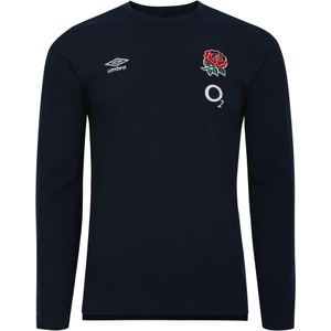 Umbro Heren 23/24 Engeland Rugby Presentatie T-shirt met lange mouwen (3XL) (Marineblazer/jurkblauw)