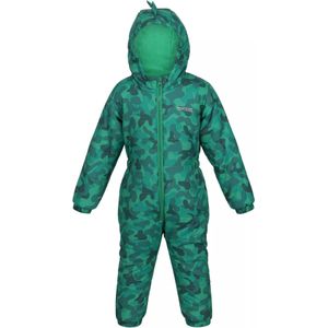 Regatta Kinder/kinderkleding Penrose Camo Puddle Suit (80) (Jellybean Groen)