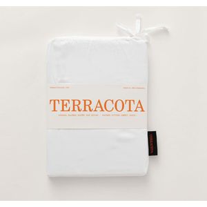 Verstelbaar onderlaken Terracota Mint 180 x 200 cm