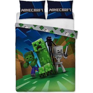 Minecraft Creeper Duvet Cover Set