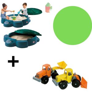 Little Tikes Go Green Zandbak schildpad + Androni shovel