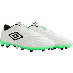 Umbro Heren Tocco III Club Lederen Voetbalschoenen (44,5 EU) (Wit/Zwart/Andeeuwse toekan)