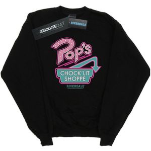 Riverdale Dames/Dames Pops Logo Sweatshirt (S) (Zwart)