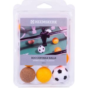 Tafelvoetbalballetjes Heemskerk Assorti (per 12)