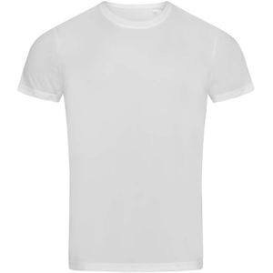 Stedman - Heren Active Sports T-Shirt (L) (Wit)