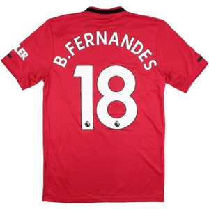 Manchester United 2019-20 Home Shirt (B.Fernandes #18) ((BNWT) XS)