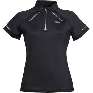 Weatherbeeta Dames/Dames Victoria Premium Base Layer Top met korte mouwen (XL) (Zwart)