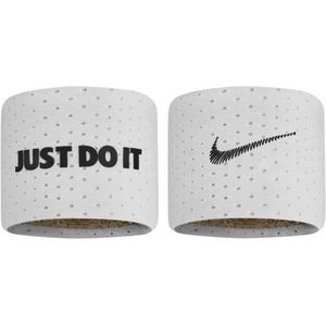 Nike Badstof polsbandje (Verpakking van 2)  (Wit/zwart)
