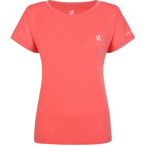 Dare 2B Dames/Dames Persisting Marl Lichtgewicht T-shirt (46 DE) (Neon Peach)