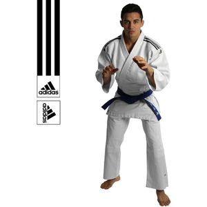 Adidas Judopak J350 Club Wit/Zwart - 190 cm