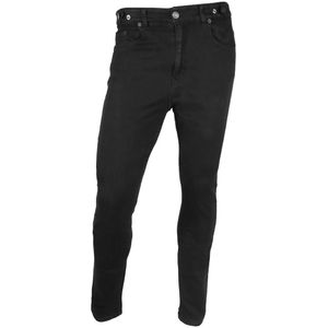 Berlin jeans Black unisex urban cycling trousers slim fit WR